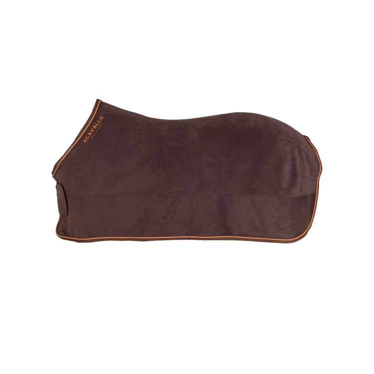 Fleece Acavallo Brown/Orange