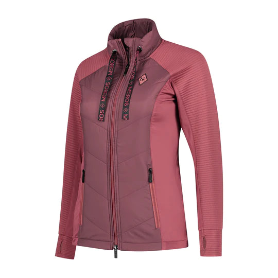 DYNAMIC LIGHTWEIGHT INNER JACKET - BRIGHT BURGUNDY