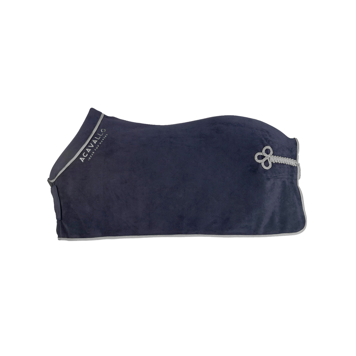 Fleece ACAVALLO Navy/Grey