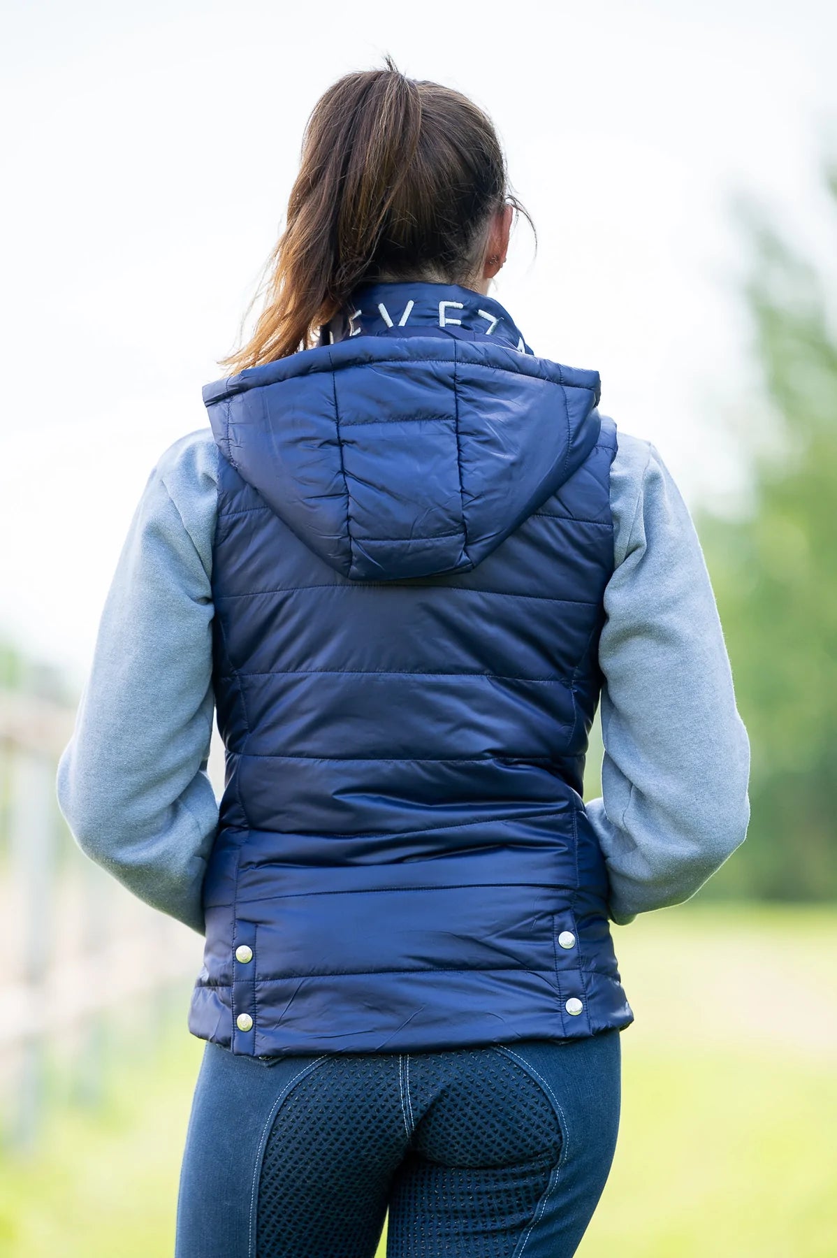 LEVEZA GILET VANCOUVER BLEU