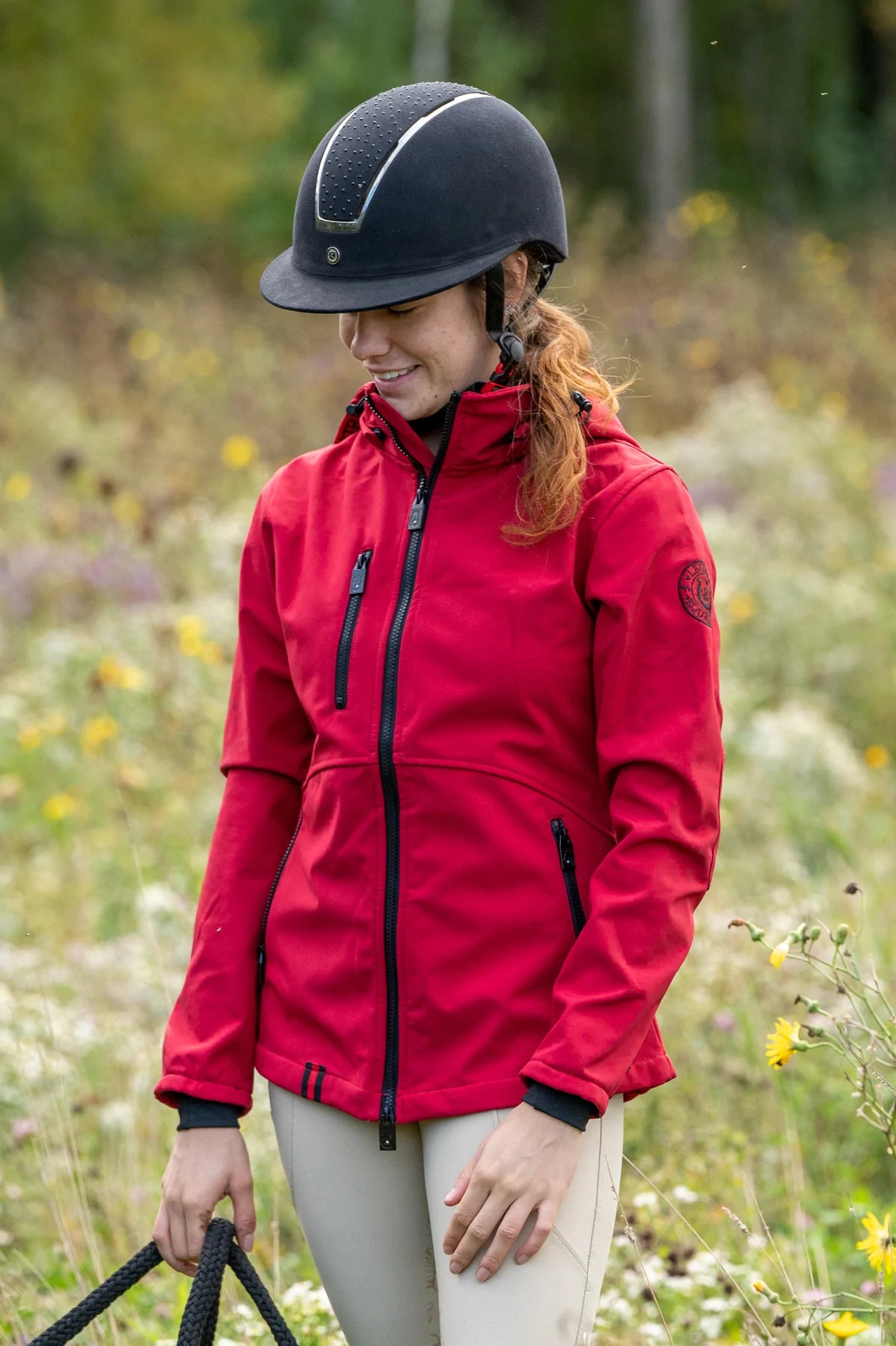 Leveza BROMONT RED SOFTSHELL JACKET