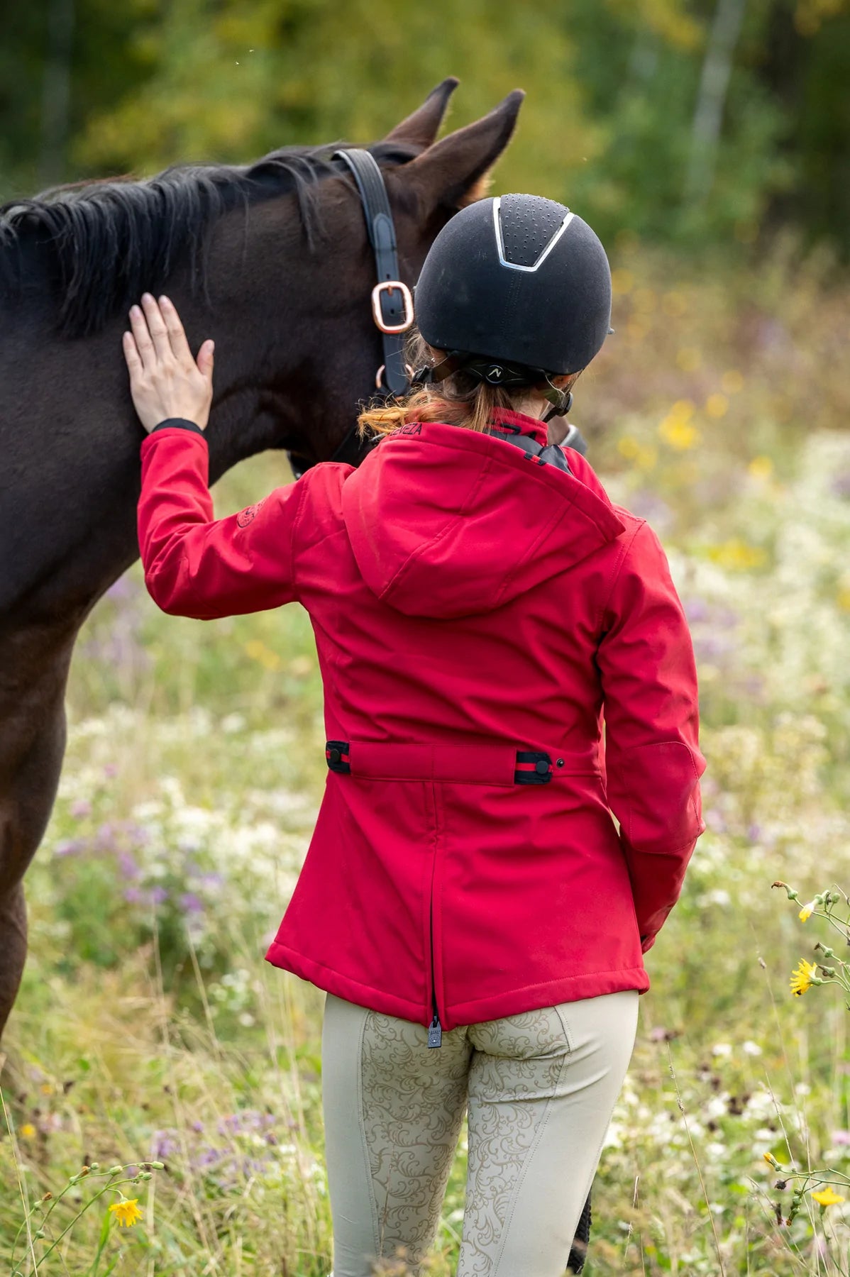 Leveza BROMONT RED SOFTSHELL JACKET
