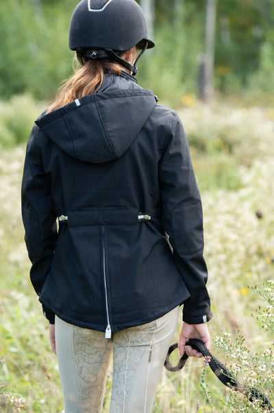 Leveza BROMONT BLACK SOFTSHELL JACKET