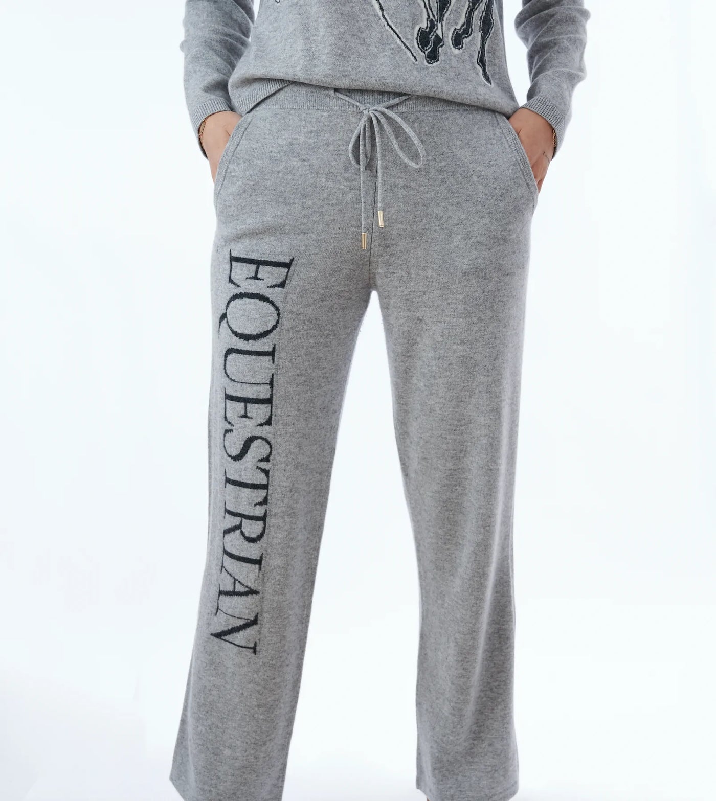 Cashmere Jogger Grey Medium
