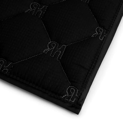 MRS CHARMER DRESSAGE SADDLE PAD - PERFORMANCE WHITE & SILVER