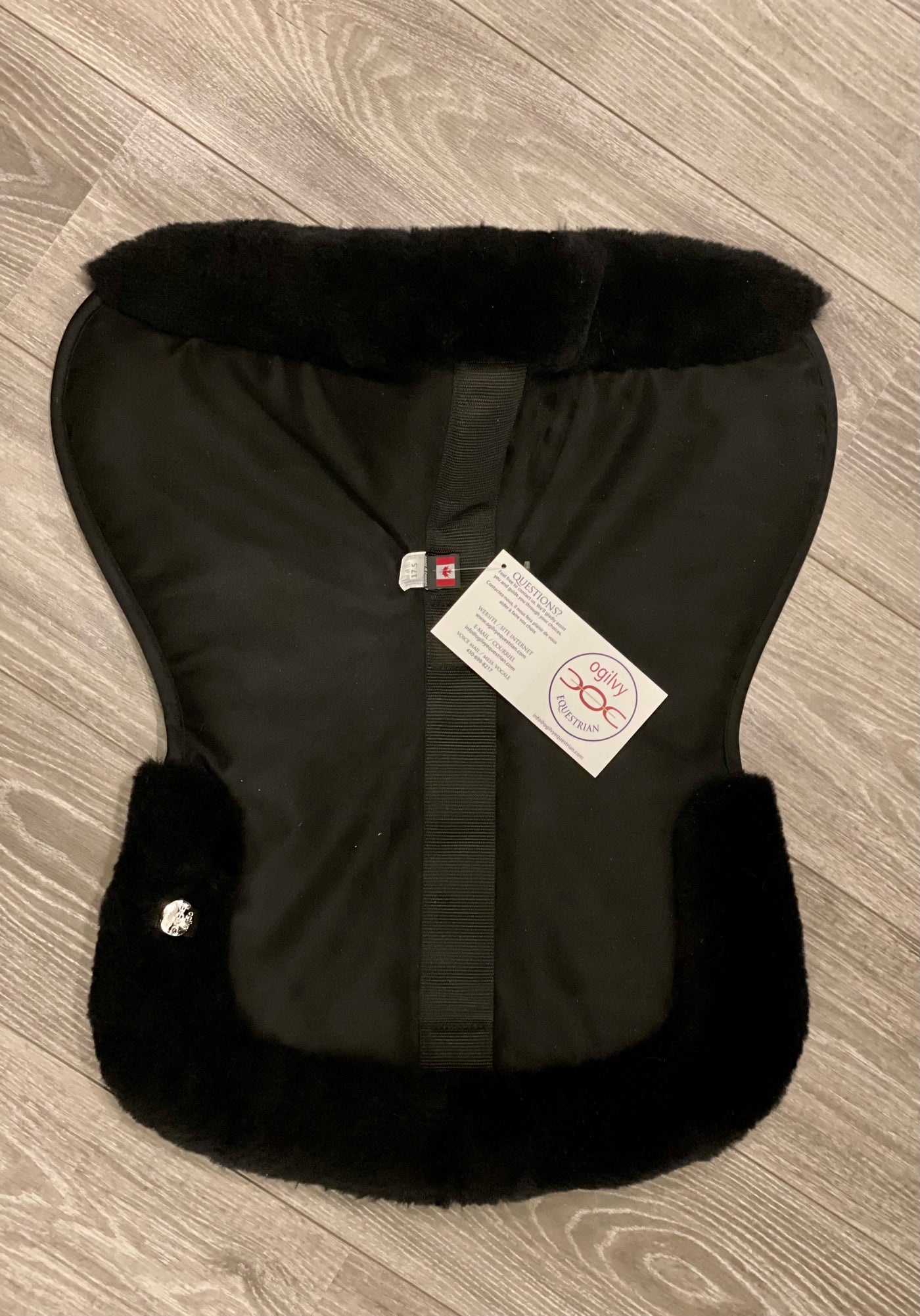 DRESSAGE HALF PAD OGILVY SHEEP SKIN