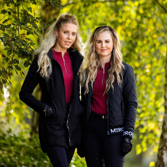 SOFTSHELL LONG SLEEVE TRAINING TOP - FOXY RED